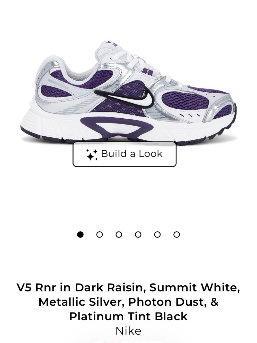 Nike Women’s Sneakers in Dark Raisin and Summit White
